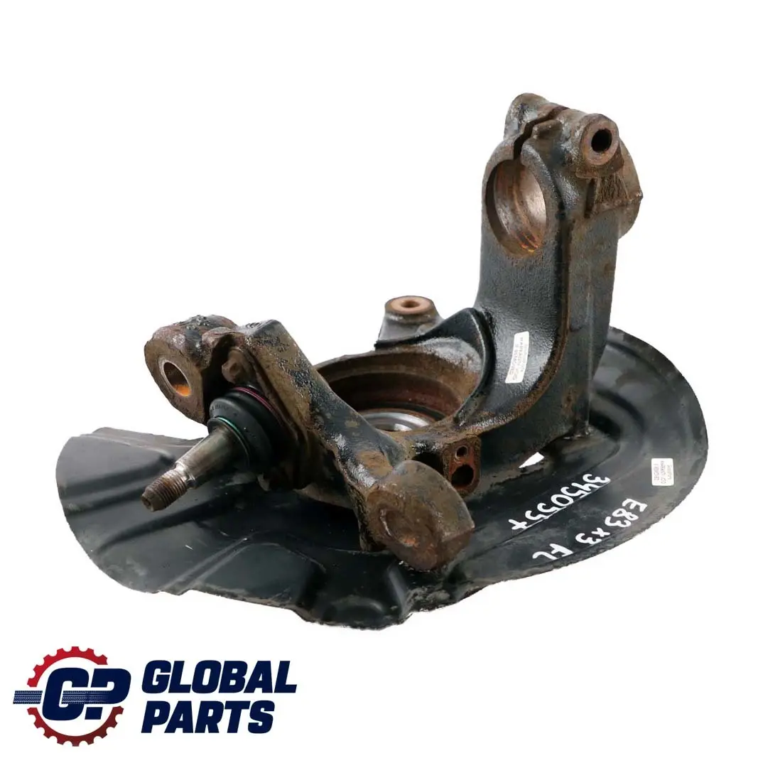 BMW E83 Suspension Delantera Izquierda Cubo De Rueda 3450557