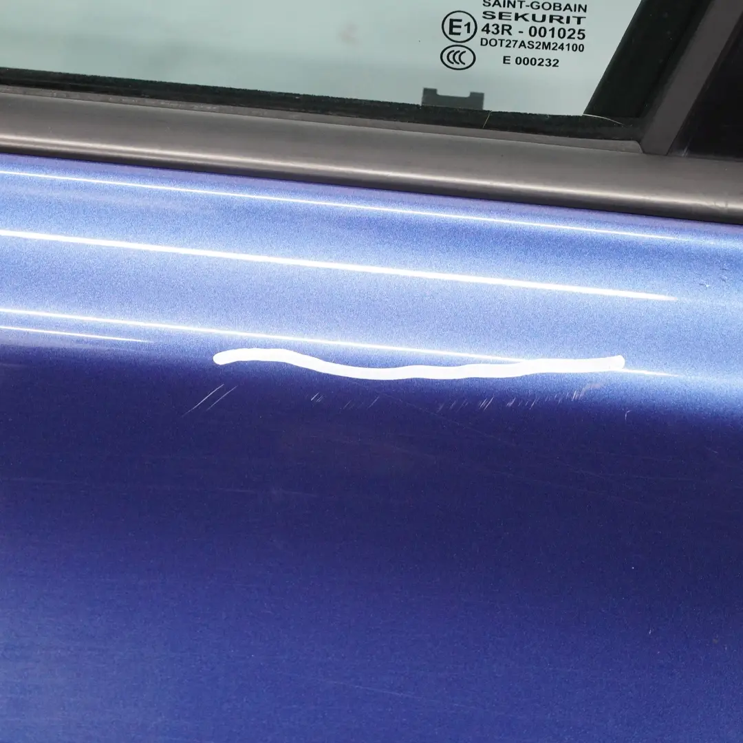 BMW X3 E83 Door Front Left N/S Montegoblau Montego Blau Metallic - A51