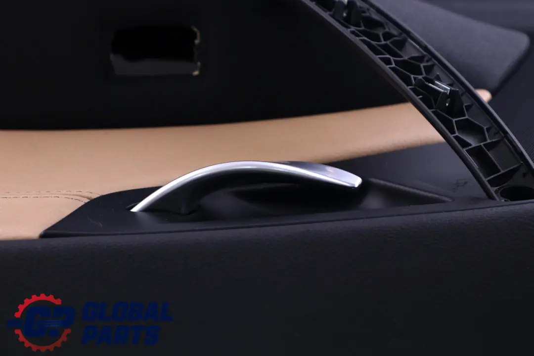 BMW X3 E83 LCI Rear Right O/S Door Card Lining Fabric Leather Black Beige