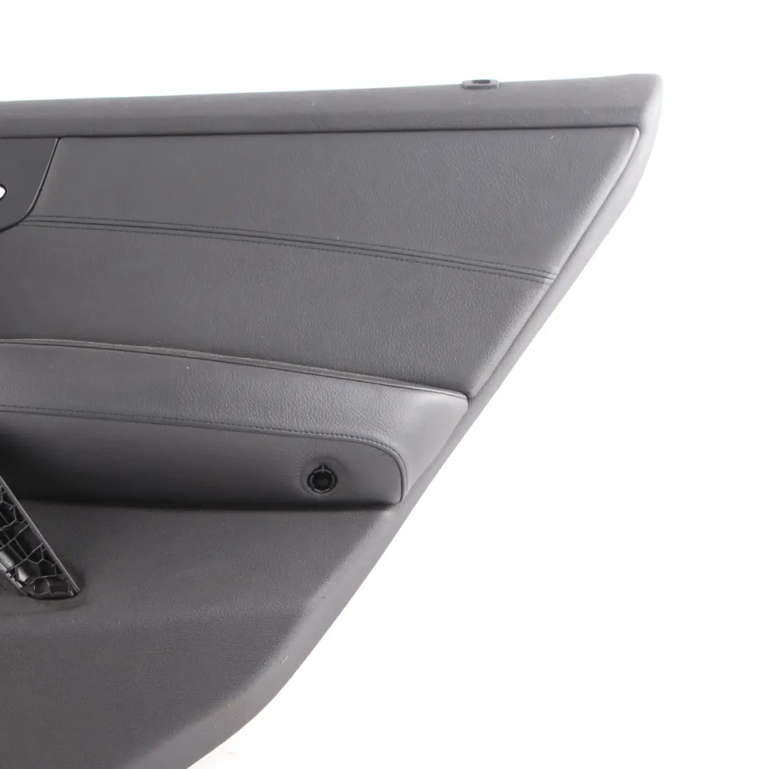 BMW X3 E83 LCI Door Card Rear Right Door Sensatec Vinyl Black 3451356