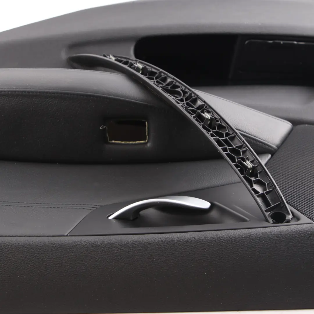 BMW X3 E83 LCI Door Card Rear Right Door Sensatec Vinyl Black 3451356