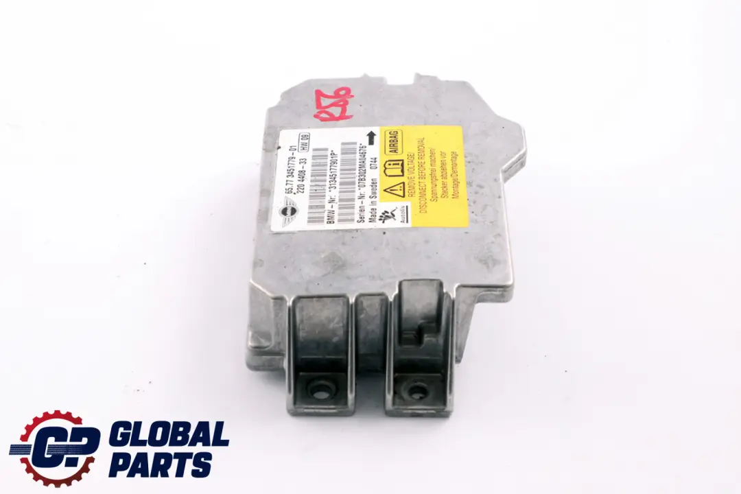 Mini Cooper One R55 R56  Airbag ECU Control Unit Module 3451779