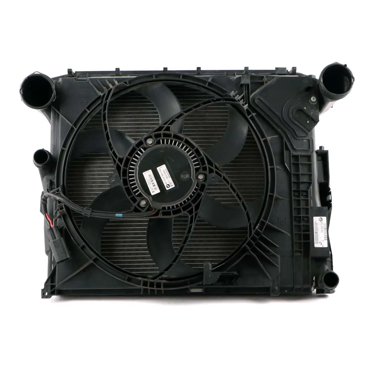BMW X3 E83 Complete Set Engine Radiator Fan with Housing Diesel 400W