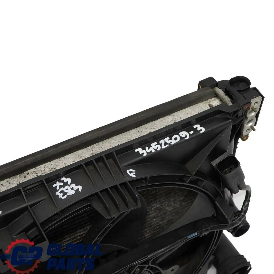 BMW E83 1.8d 2.0d 3.0d Set Motor Radiador Rad Pack Ventilador Carcasa 400W