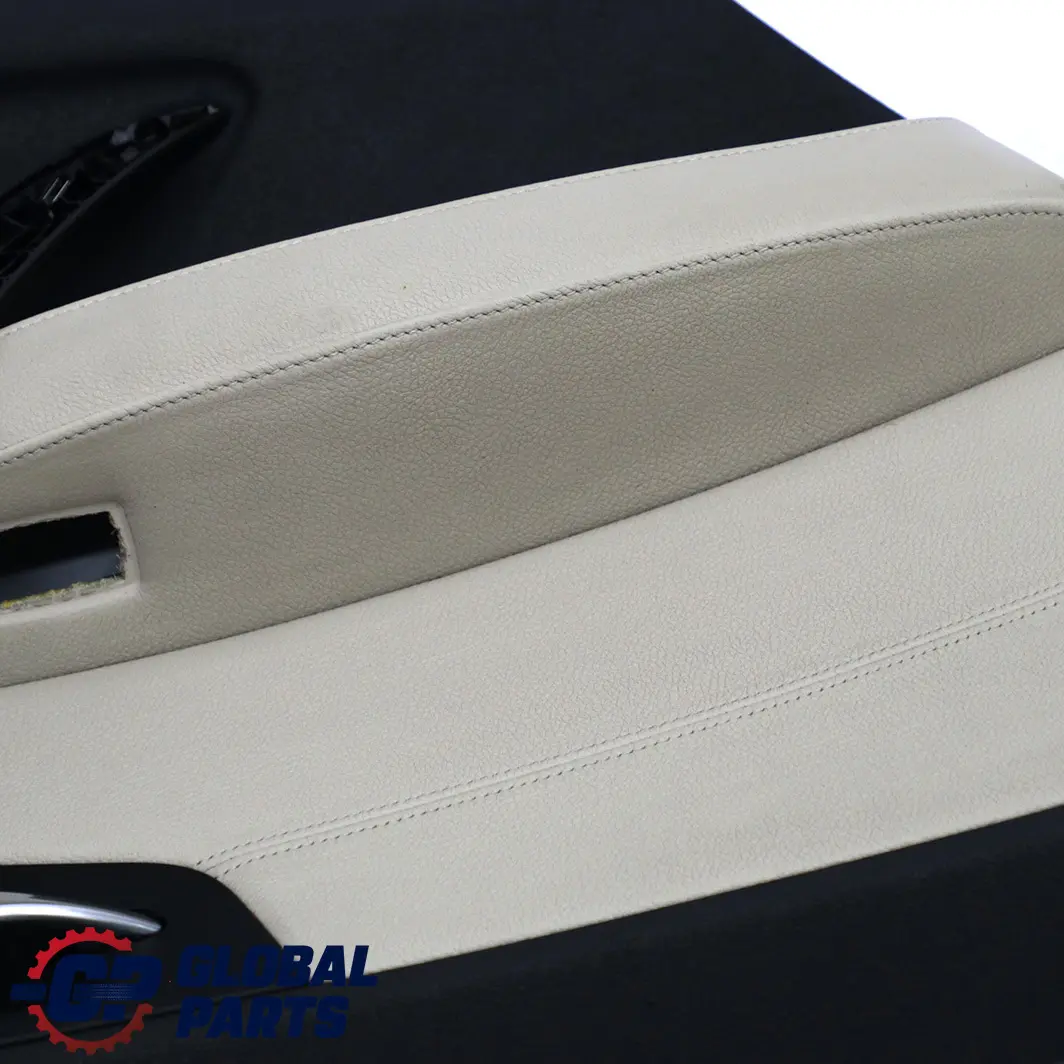 BMW E83 LCI Rear Left Door Card Lining Trim Leather Nevada Oyster