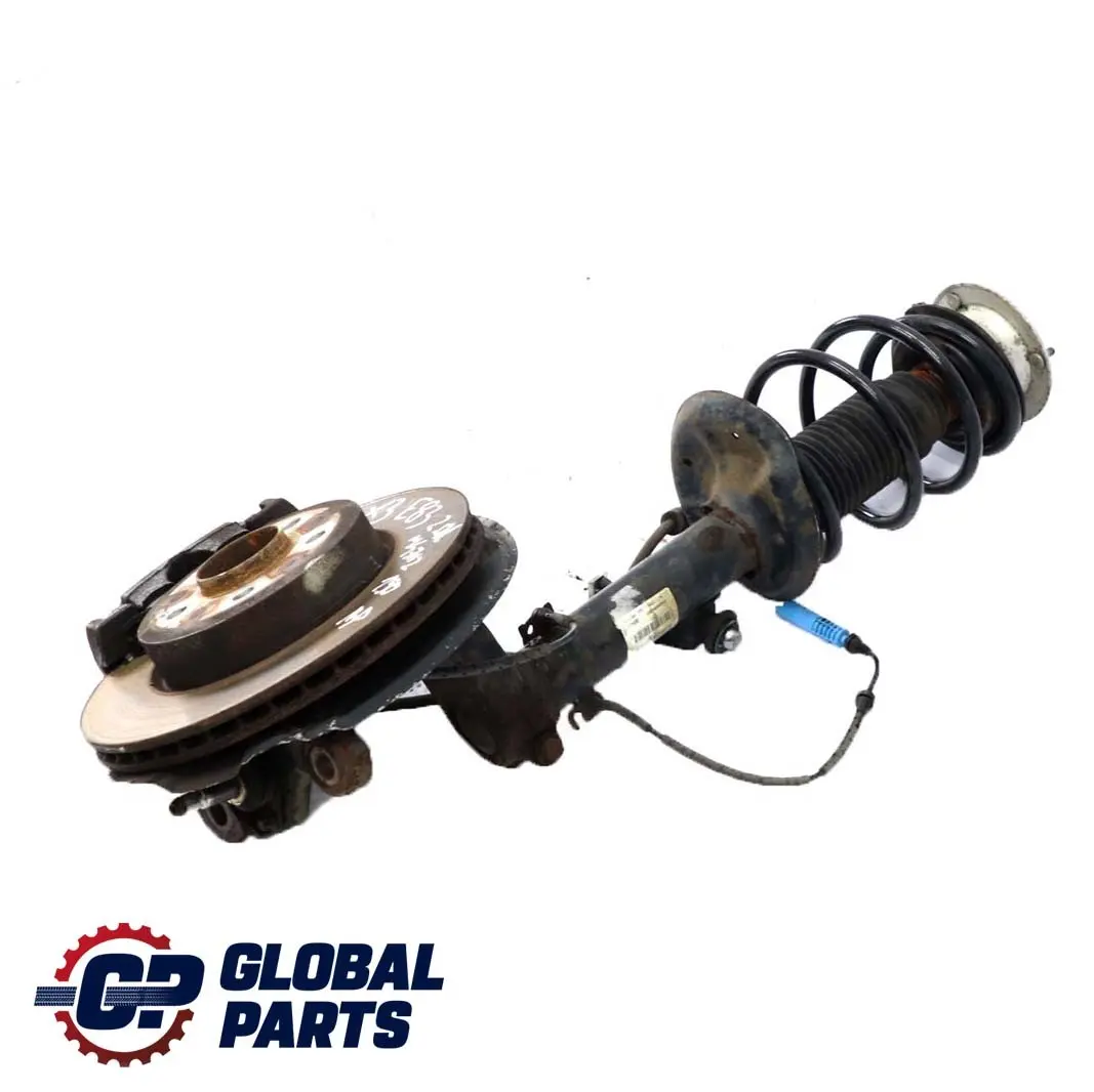 BMW X3 E83 LCI 2.0d M47N2 Delantero Derecho Suspensión Pierna Strut Freno Disco