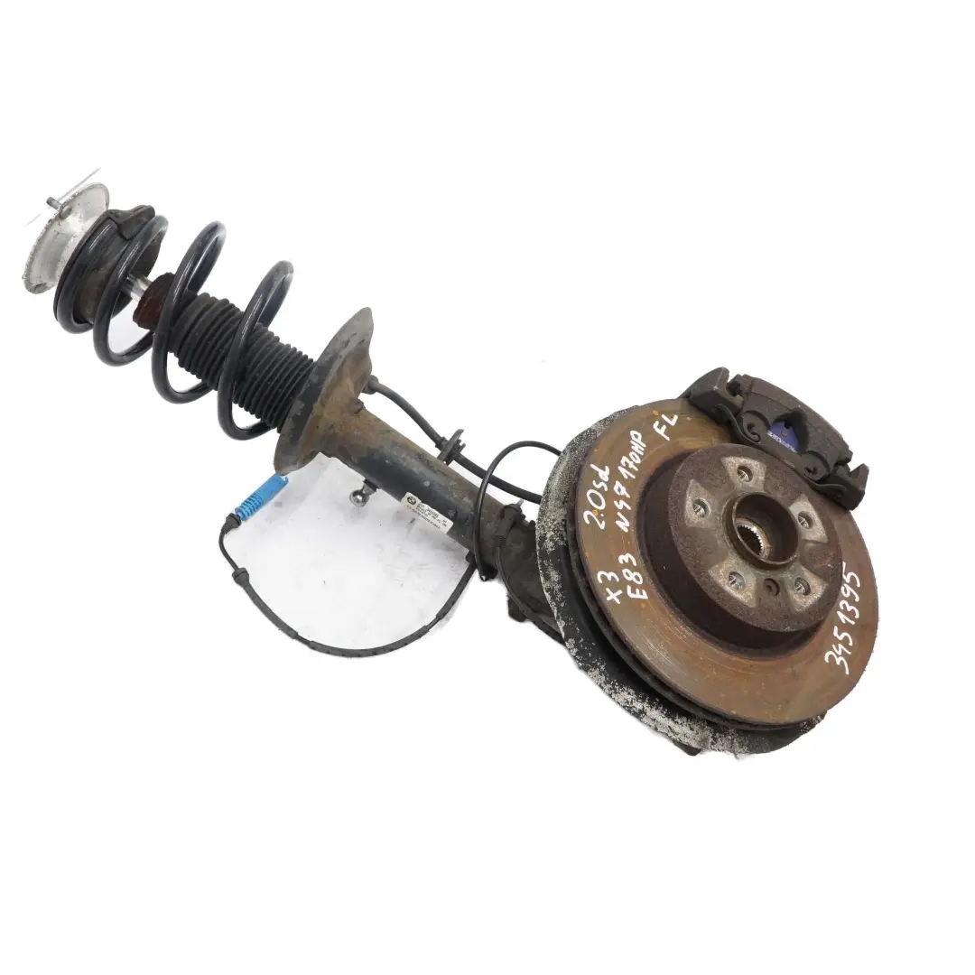 BMW LCI 2.0d N47 Delantero Izquierdo Suspension Deportiva Pierna Muelle Strut