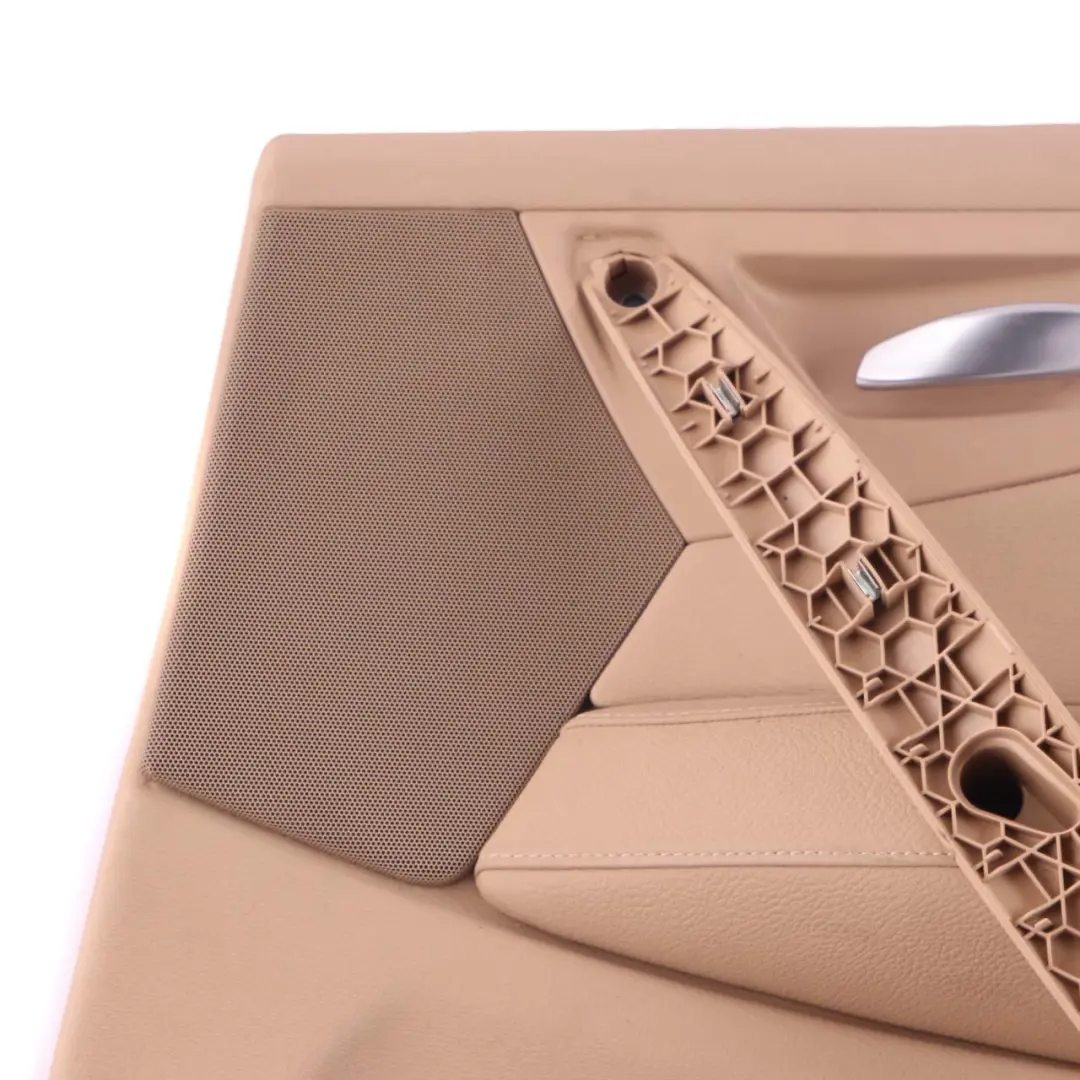 BMW X3 E83 LCI Door Card Trim Rear Right O/S Lining Leather Sand Beige 3453886