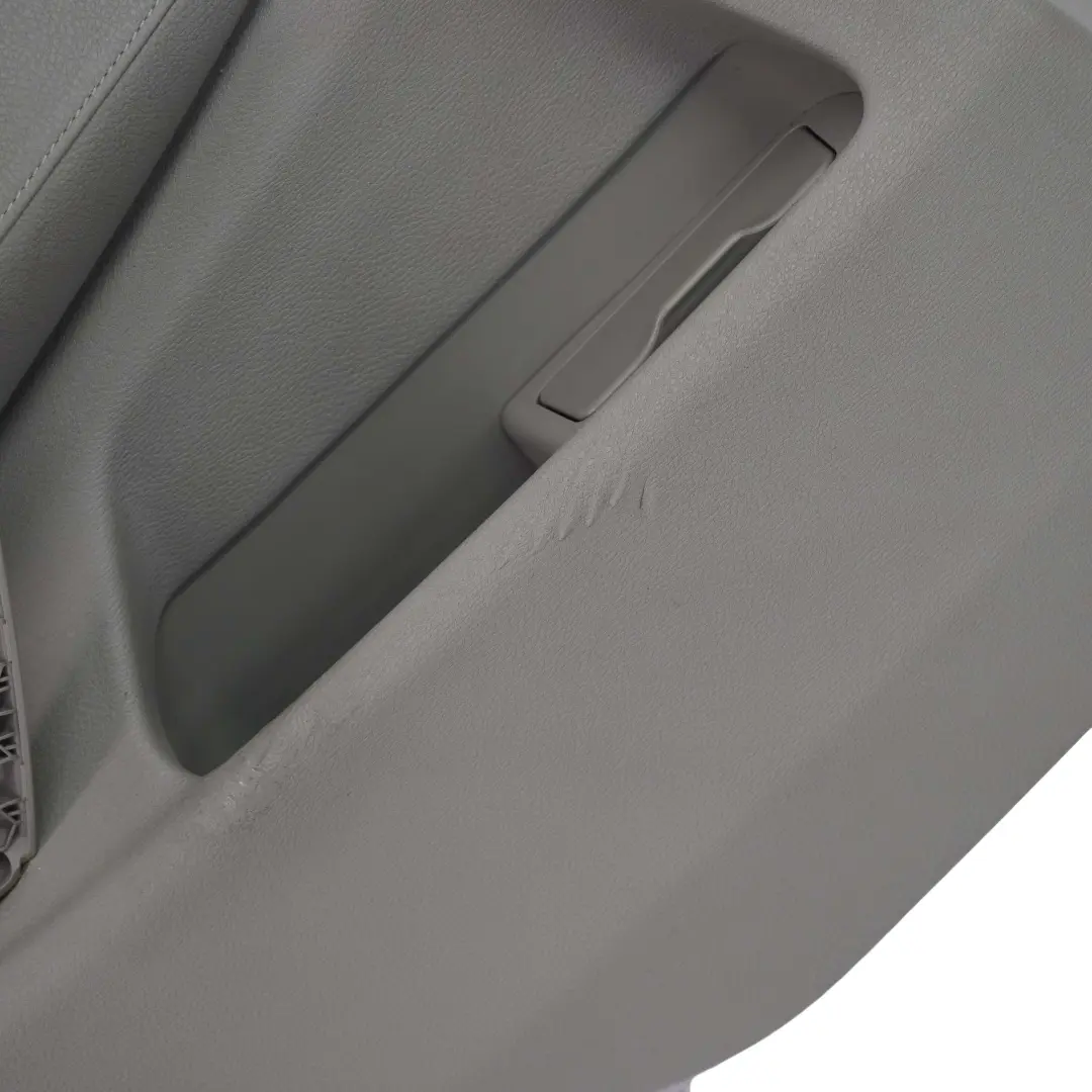 BMW X3 E83 LCI Rear Left N/S Door Card Lining Trim Leather Grey