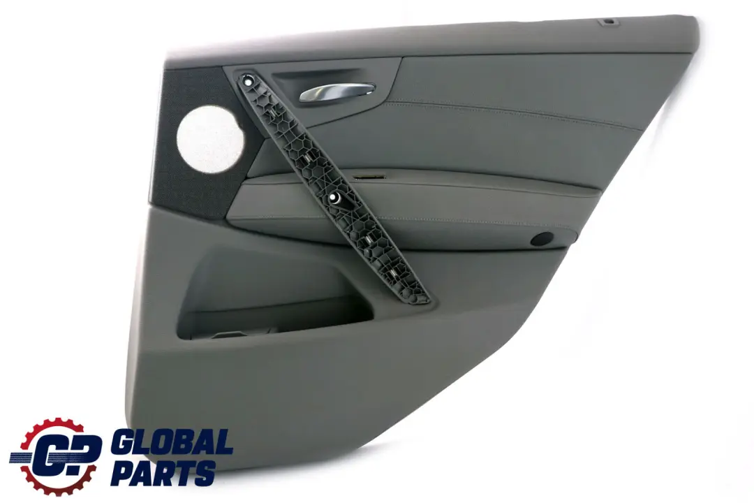 BMW X3 Series E83 LCI Rear Right O/S Door Card Lining Trim Leather Grey