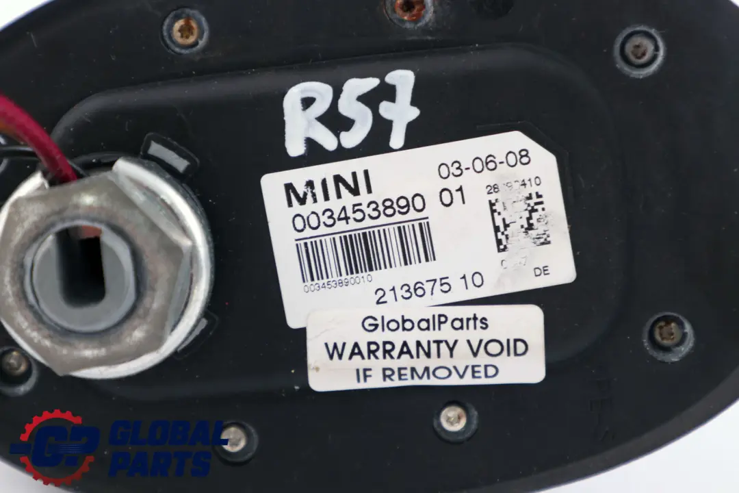 Mini Cooper Cabrio R57 Antena Aérea de Techo Unidad Base 3453890