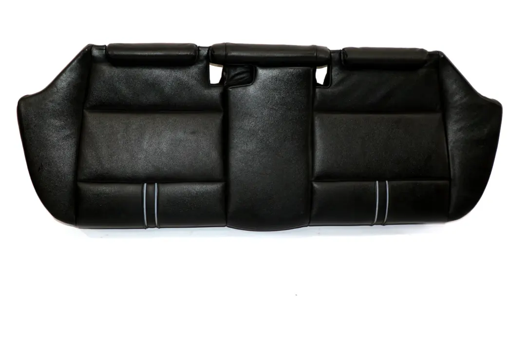 BMW E83 LCI Cuero Negro Interior Asiento Trasero Sofa Banco Base