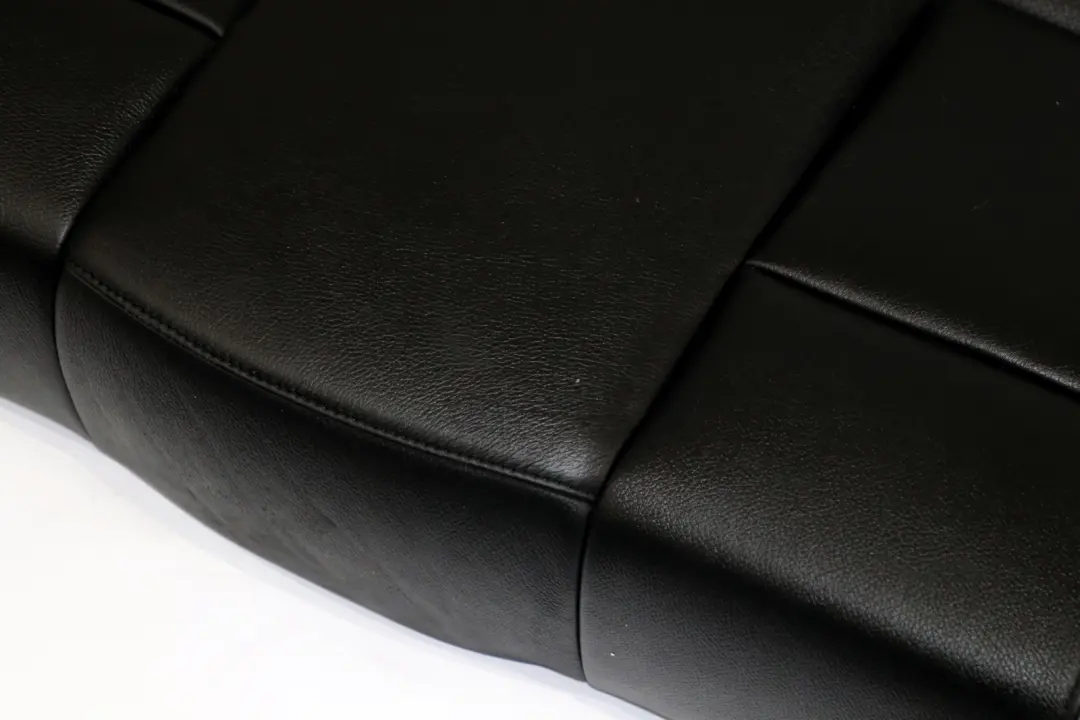 BMW E83 LCI Cuero Negro Interior Asiento Trasero Sofa Banco Base