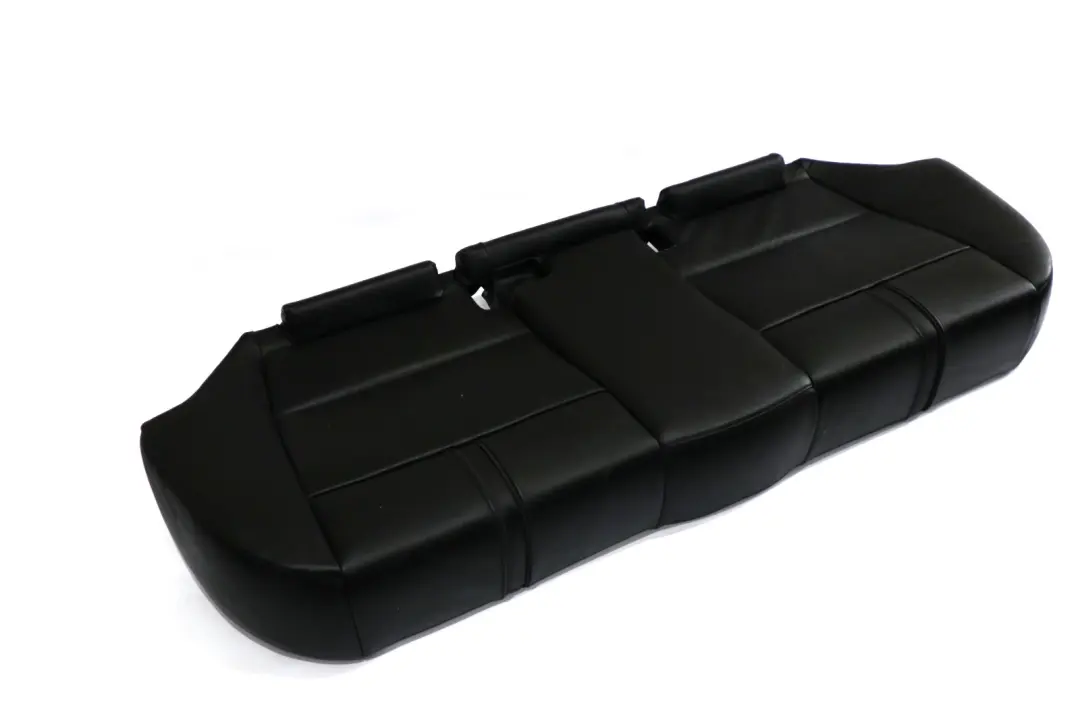 BMW E83 LCI Cuero Negro Interior Asiento Trasero Sofa Banco Base