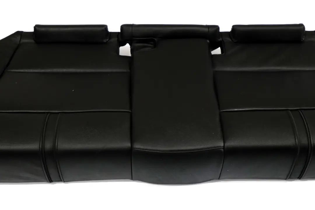 BMW E83 LCI Cuero Negro Interior Asiento Trasero Sofa Banco Base