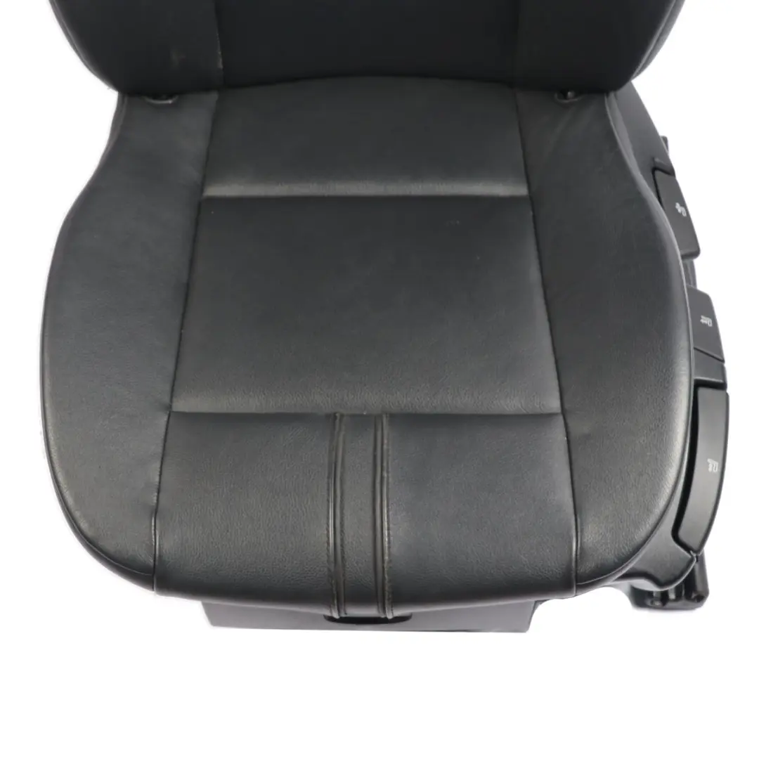 BMW Serie X3 E83 LCI Cuero Negro Nevada Asiento Delantero Izquierdo