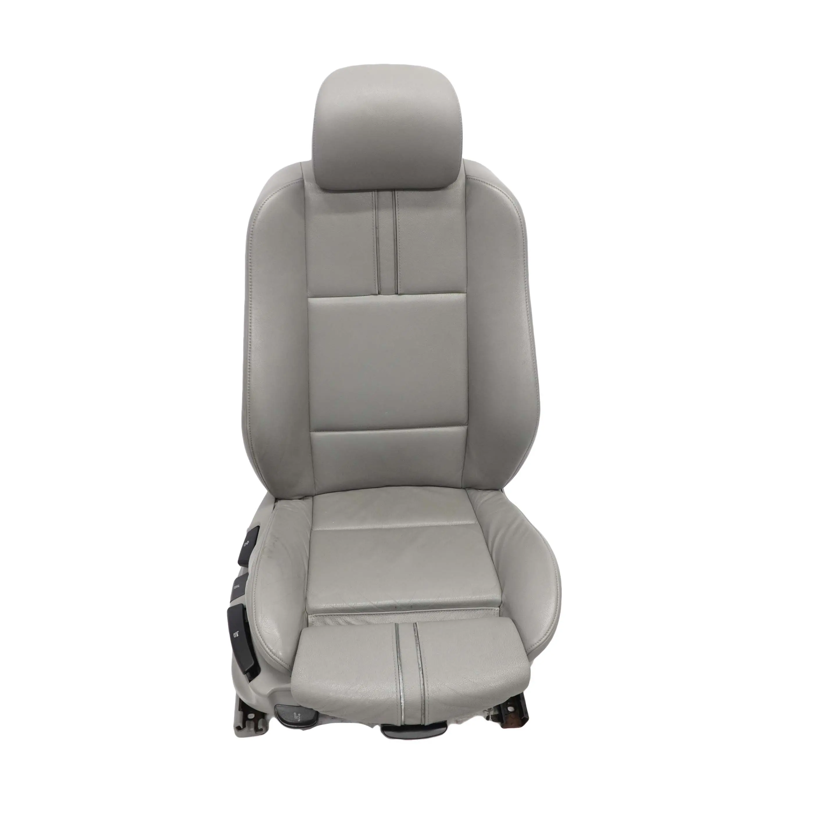 BMW E83 Sport Asiento Delantero Derecho Interior Cuero Nevada Gris 