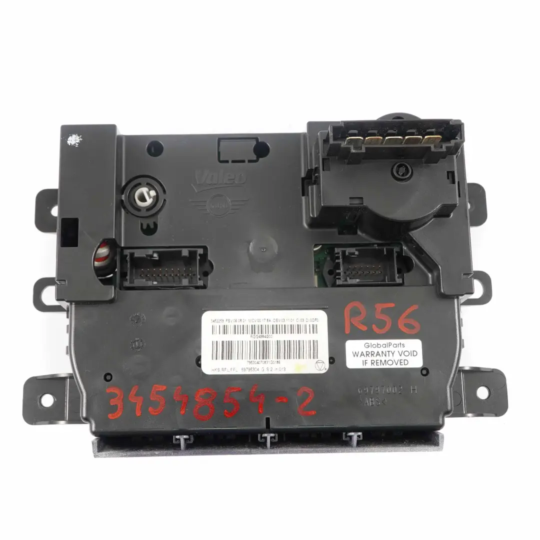 Mini R55 R56 Aire Acondicionado Calentador Unidad Control Panel 3454854