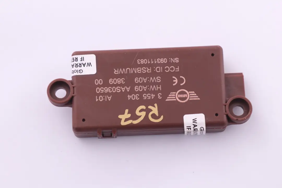 MINI R52 Cabrio Moduł Sterownik Sensor Drzwi DWA 