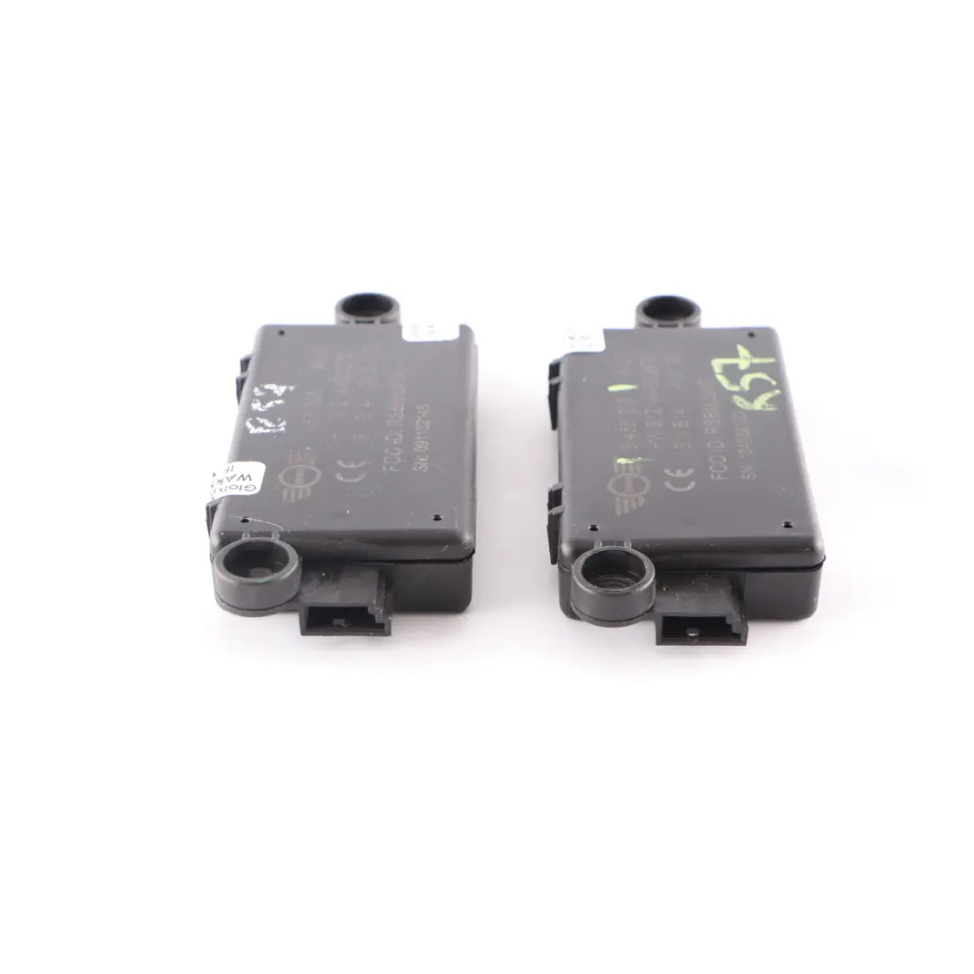 2 x Mini R57 R58 R59 DWA Sistema Alarma Puerta Módulo de Control Set 3455305