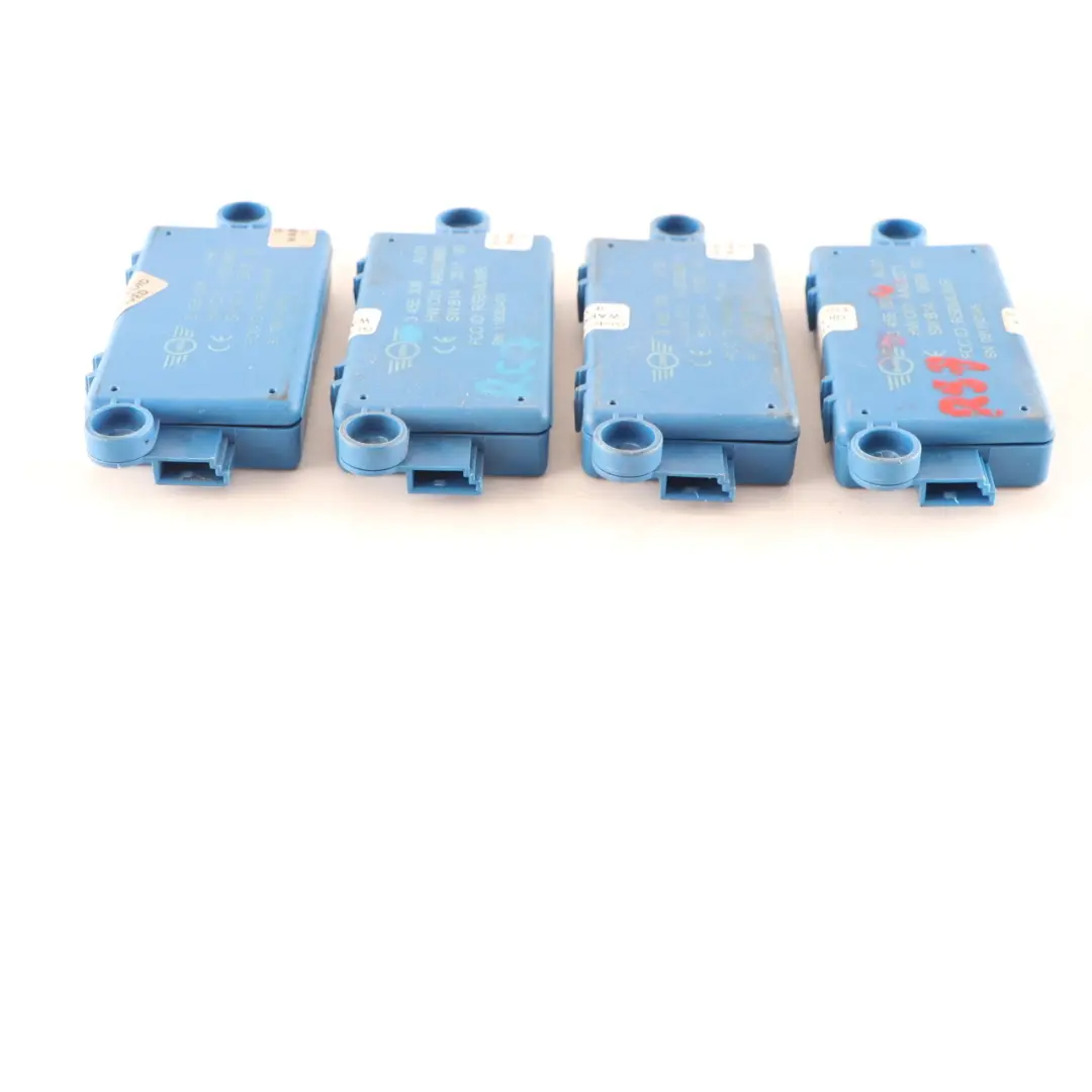 4 x Mini R57 Cabrio DWA Puerta Sistema Alarma Módulo de Control Set 3455306