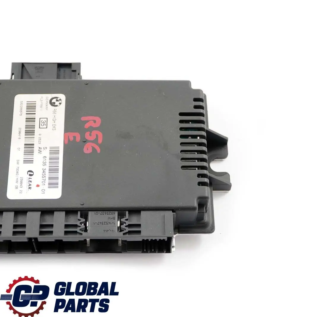 MINI Cooper One R56 Footwell Light Module ECU PL3 FRM II High EKS 3455701