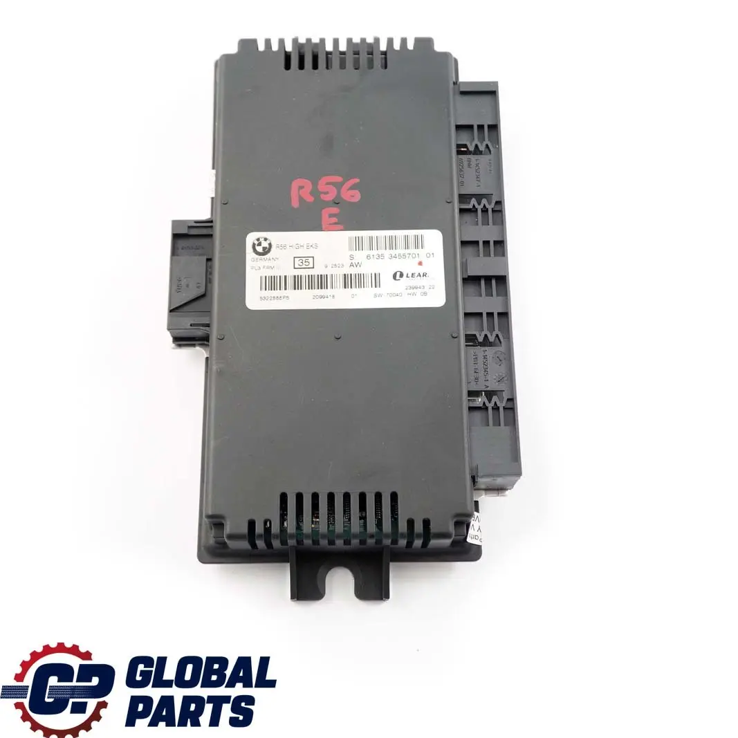 MINI Cooper One R56 Footwell Light Module ECU PL3 FRM II High EKS 3455701