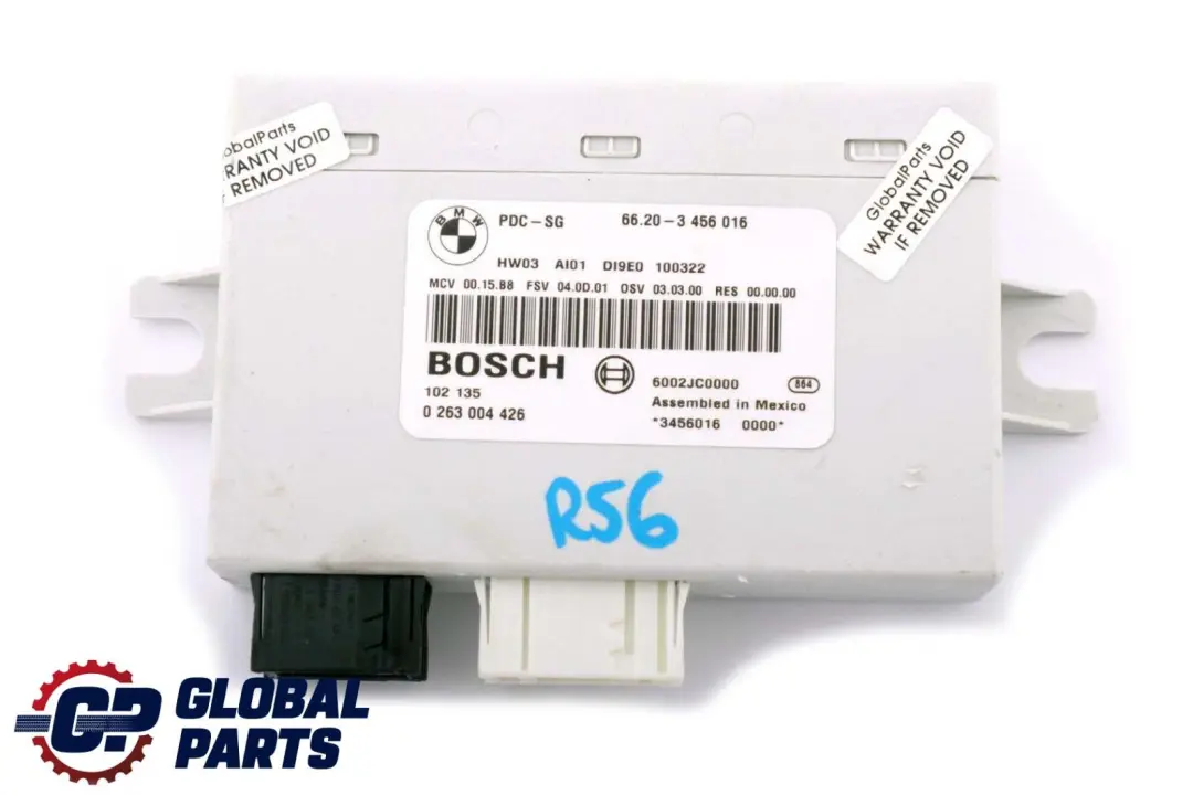 Mini R55 R56 R57 R58 R60 R61 Appareil de Commande Parksensormodul PDC 3456016