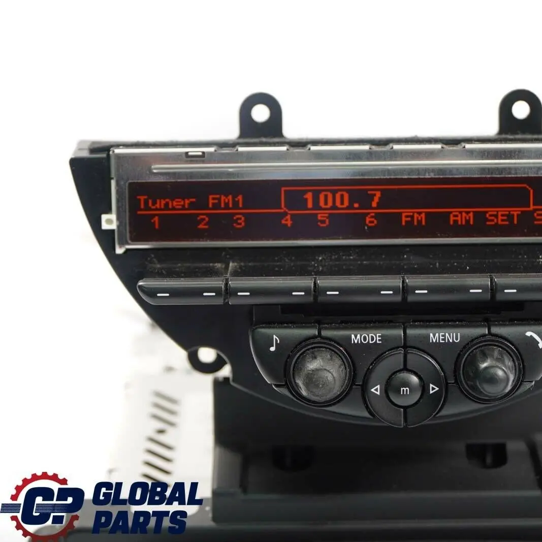 Mini Cooper R56 LCI R60 Radio Boost CD Player Unit Head Bluetooth 3456516