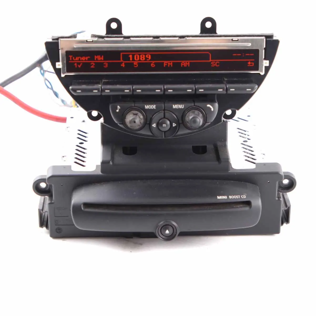 Mini Cooper One R55 R56 R57 LCI R60 Radio Boost CD Player Unit Head 3456601