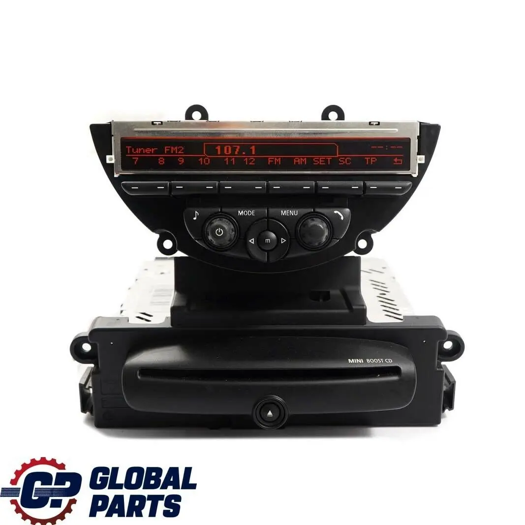 Mini Cooper R55 R56 R57 LCI R60 Radio Boost CD Player Unit Head 3456871