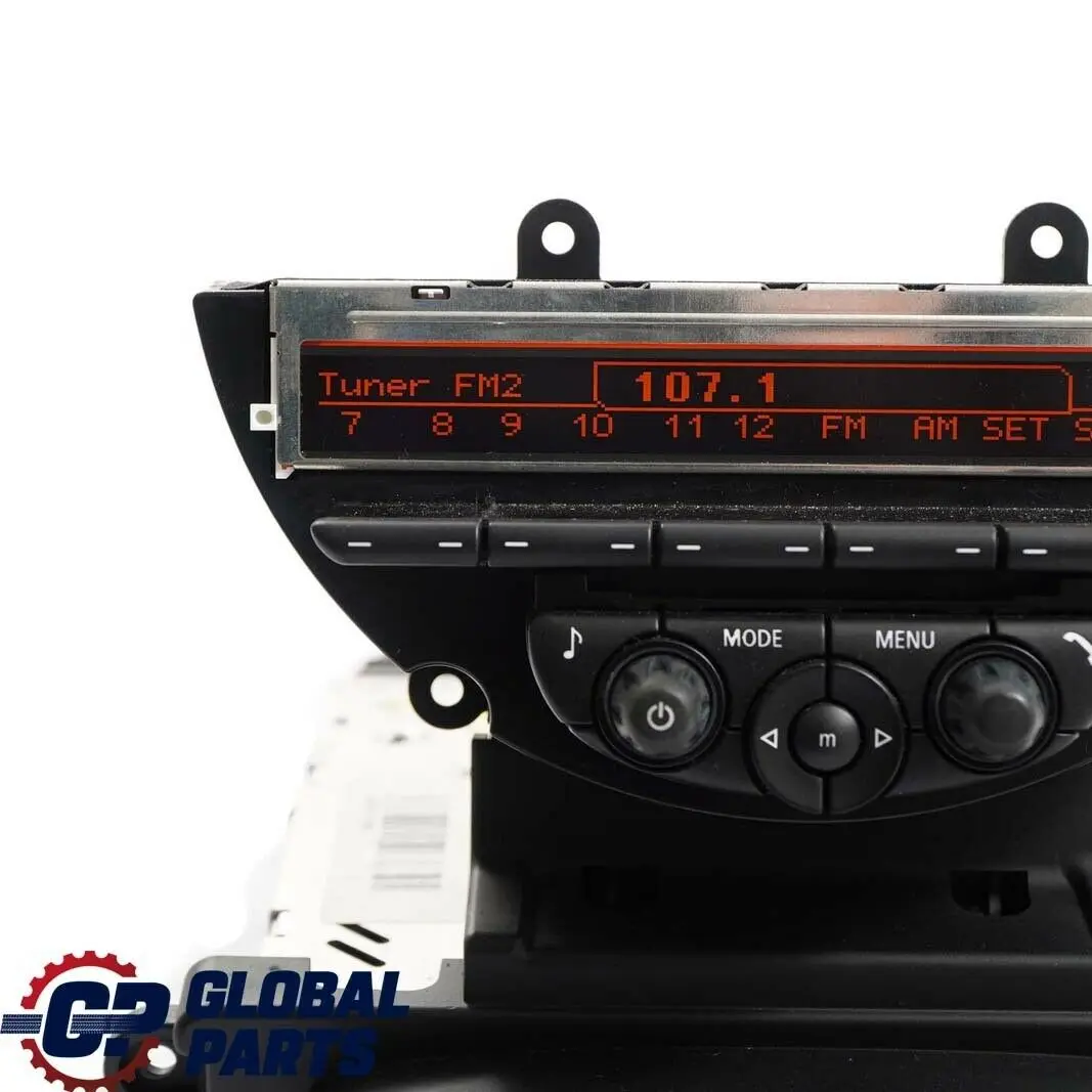 Mini Cooper R55 R56 R57 LCI R60 Radio Boost CD Player Unit Head 3456871