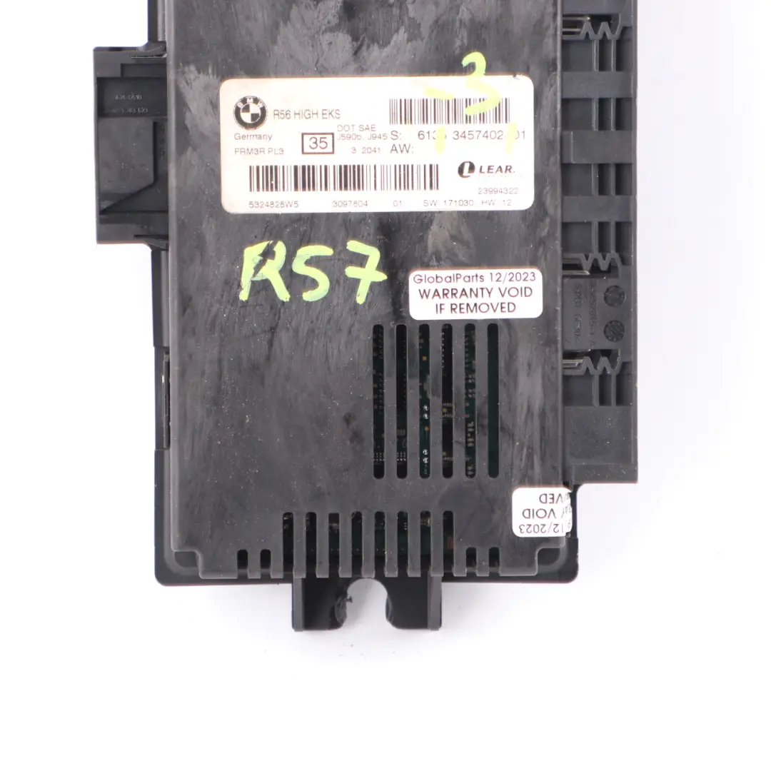 Mini Cooper R57 Footwell Light Module High EKS PL3 FRM3R Lear Unit 3457402