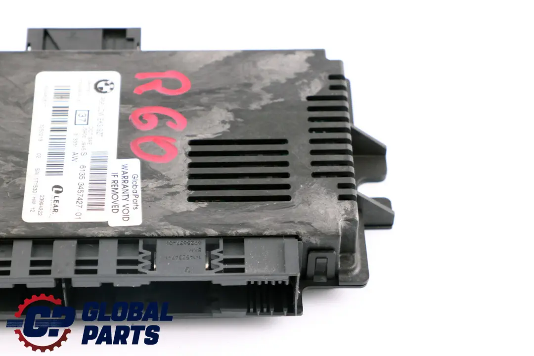 Mini Cooper R60 Module d'éclairage l'habitacle Bas EKS ECU SZT PL3 FRM3R 3457427