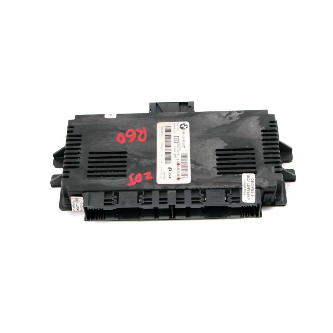 Mini Cooper R60 Fußraumleuchte Modul Hoch EKS SZT ECU FRM3R PL3 Lear 3457429