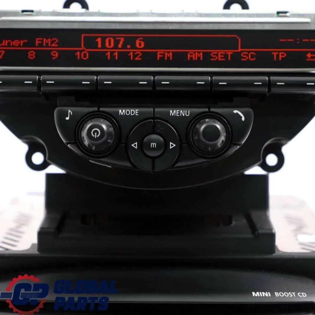 Mini Cooper R55 R56 R57 LCI R60 R61 Radio Boost CD Player Unit Head 3457568