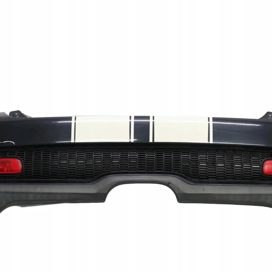 BMW Mini Cooper S R56 R57 2 Complete Rear Bumper Trim Panel Astro Black - A25