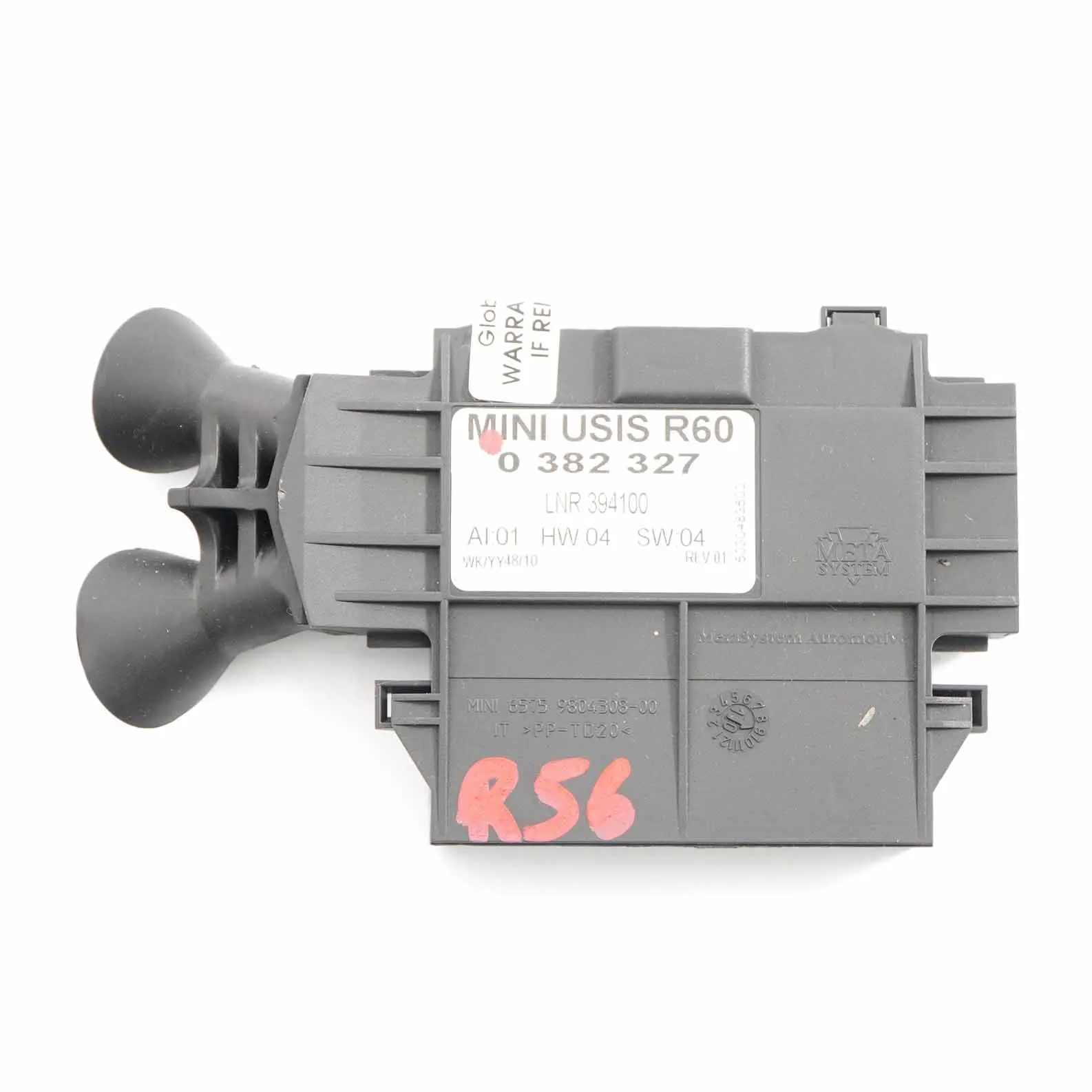 Mini Countryman R60 R61 Capteur systeme d'alarme module ultrasonique 0382327