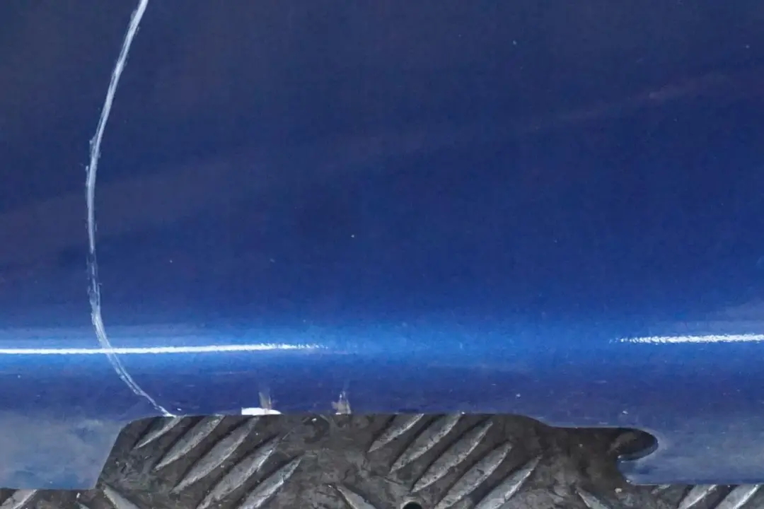 BMW 1 Series E87 M Sport Sill Strip Side Skirt Right O/S Montegoblau Blue A51