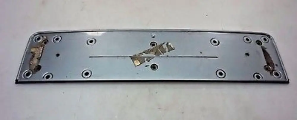 M-Sport Licence Plate Holder Base 7897181 BMW 5 Series E60 E61 LCi - SKU 394347 - Part number 394347