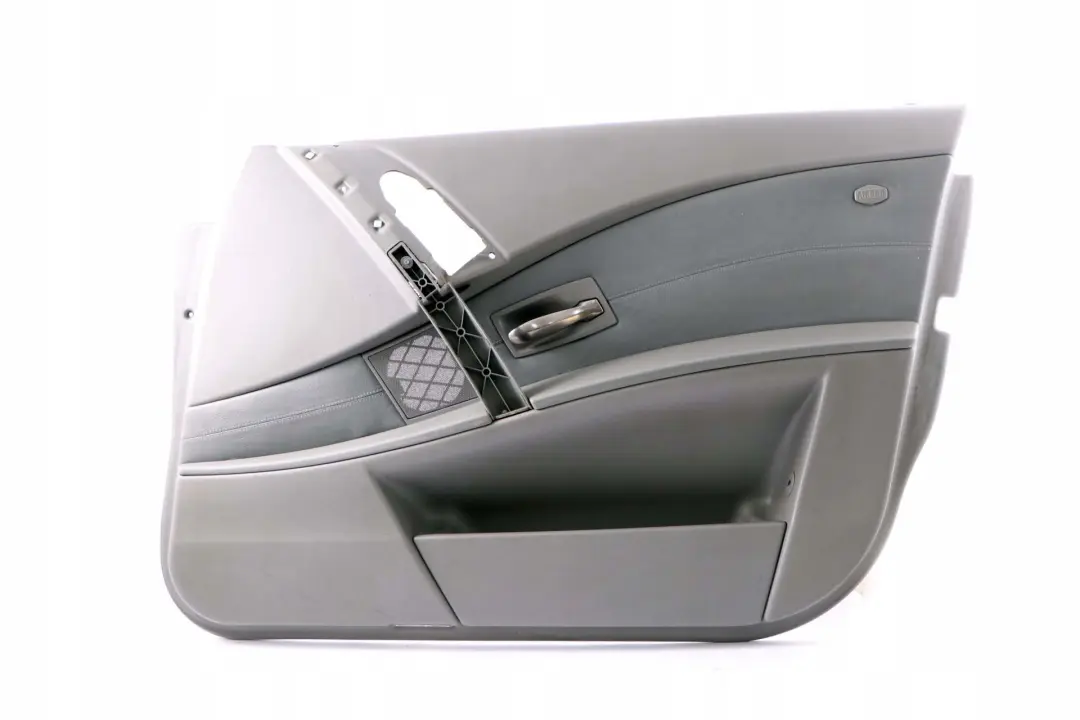 BMW 5 Series E60 E61 2 Door Card Lining Leather Trim Panel Front Right O/S Grey