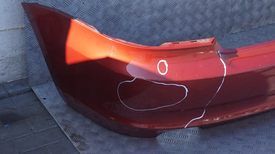 BMW 1 Series E82 E88 Trim Panel Bumper Rear Sedonarot Sedona Red - A79