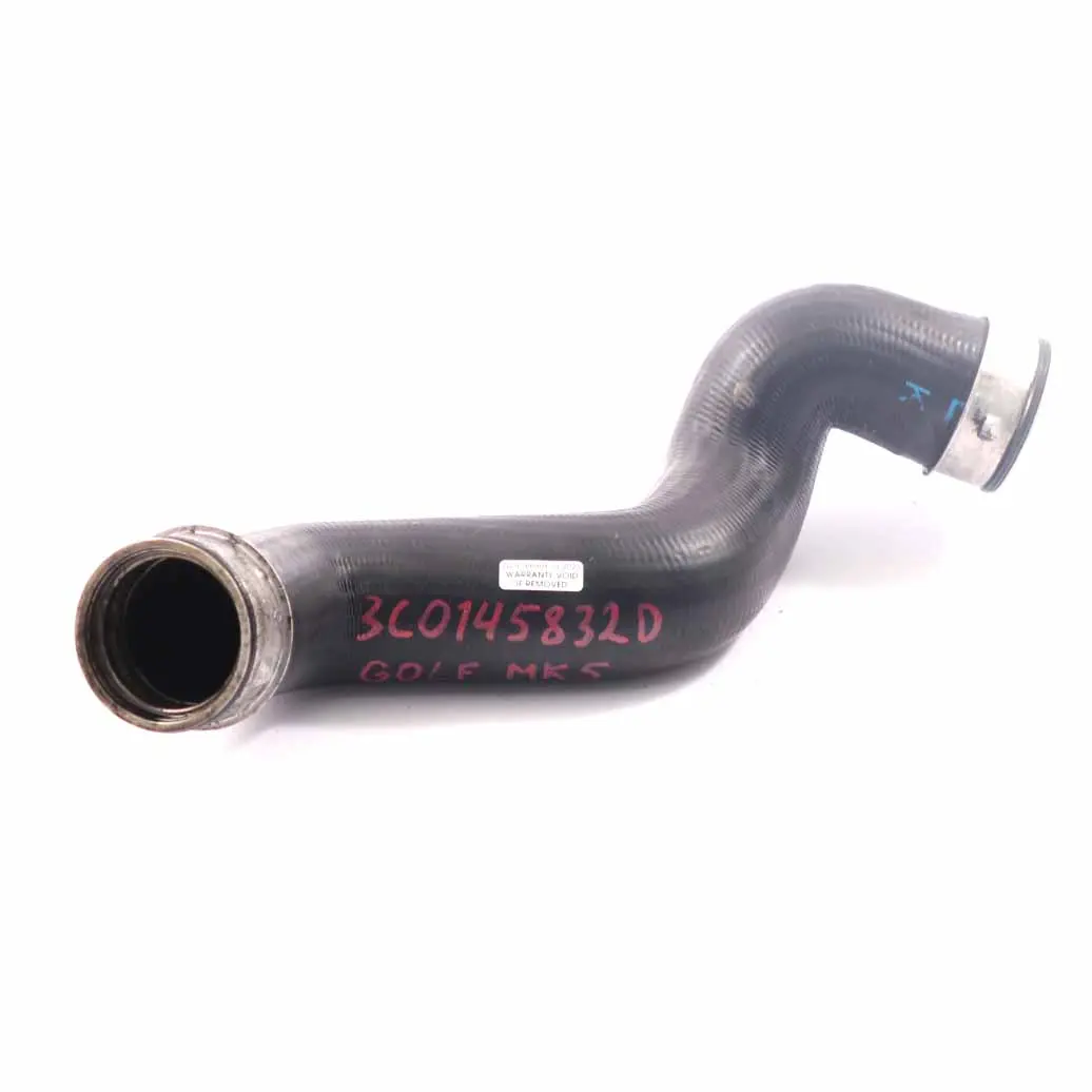 Volkswagen VW Golf Mk5 V 1.6 TDI Turbo Intercooler Pipe Hose Line 3C0145832D