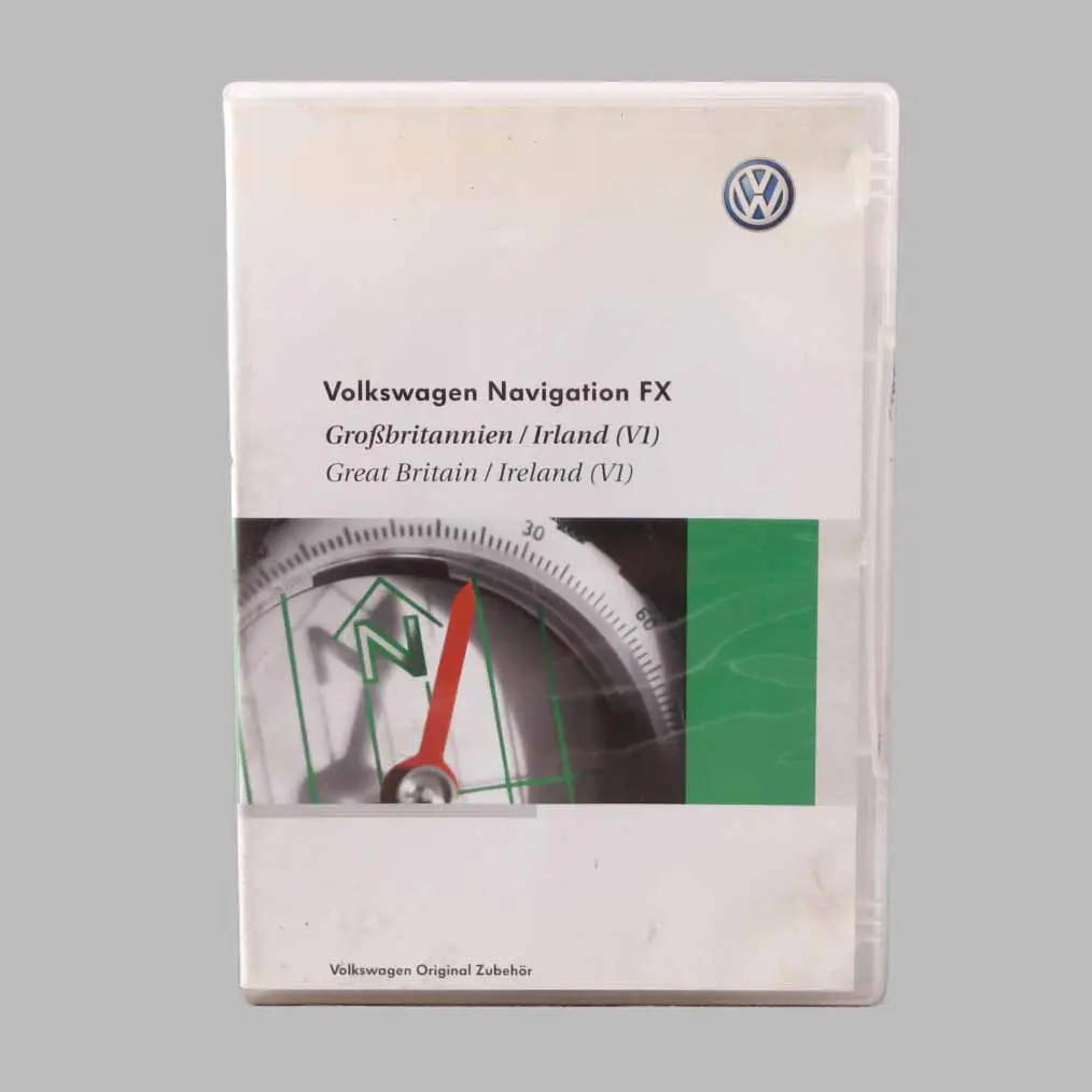 Volkswagen VW Navigation CD FX Road Map Great Britain Ireland 3C0919884F