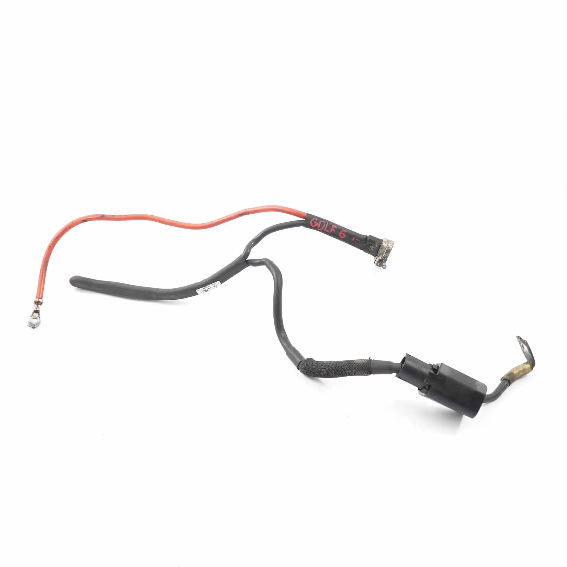 Volkswagen VW Golf VI Kabel Klema Plus 3C0971228K