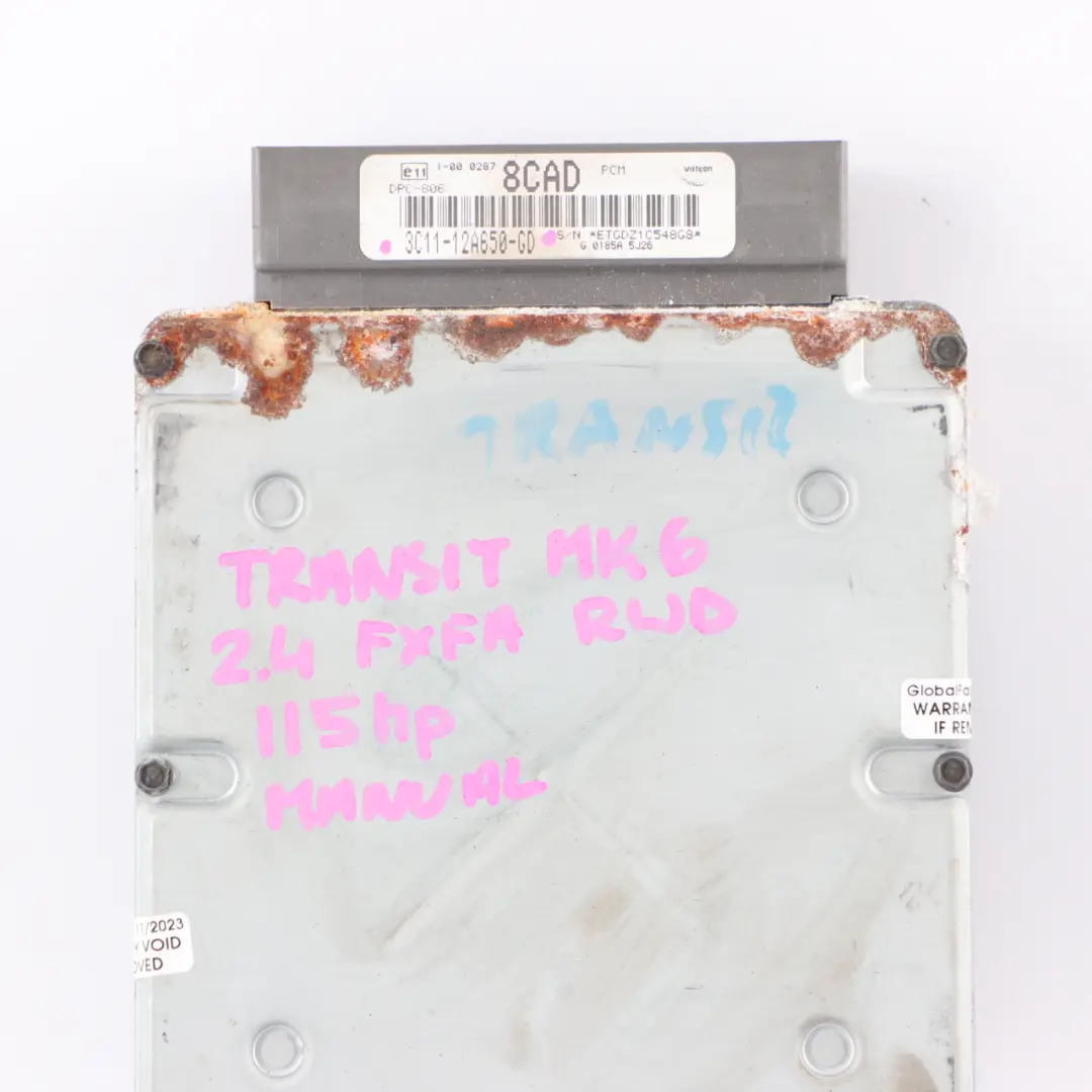 Ford Transit MK6 2.4 TDDi Diesel FXFA RWD 115HP Engine ECU Manual 3C11-12A650-GD
