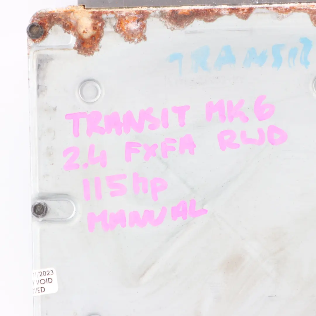 Ford Transit MK6 2.4 TDDi Diesel FXFA RWD 115HP Engine ECU Manual 3C11-12A650-GD