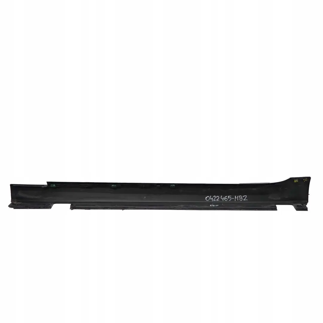 BMW 5 E60 E61 LCI 2 Door Sill Cover Side Skirt Right O/S Monacoblau Blue - A35