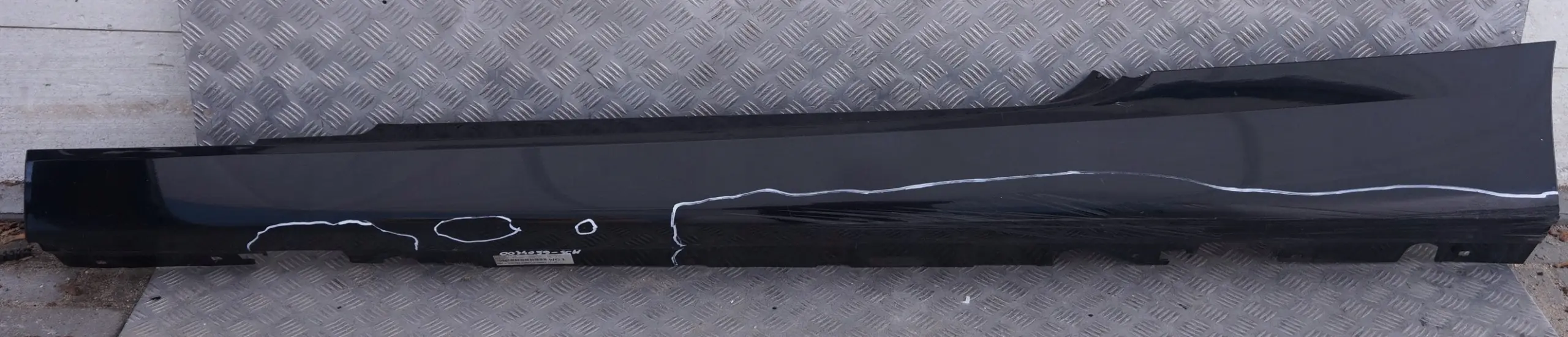 BMW 3 E92 E93 Sill Strip Faldón Lateral Izquierdo 2 Negro - 668