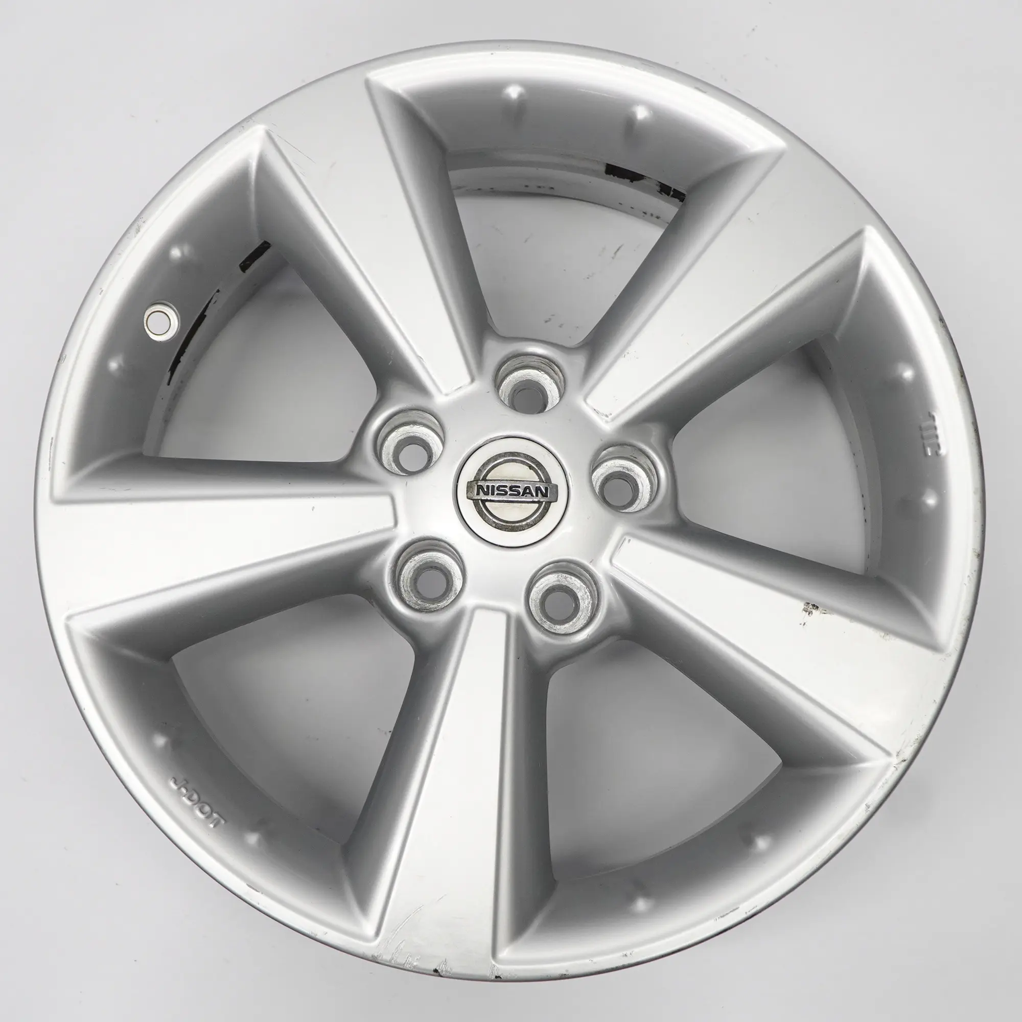 Nissan Qashqai J10 Silver Alloy Wheel Rim 17" ET:40 6.5J 40300EY17C